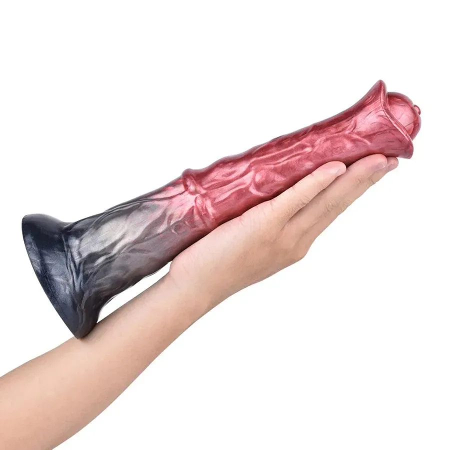 11 Inches Lifelike Silicone Horse Dildo Sex Toy
