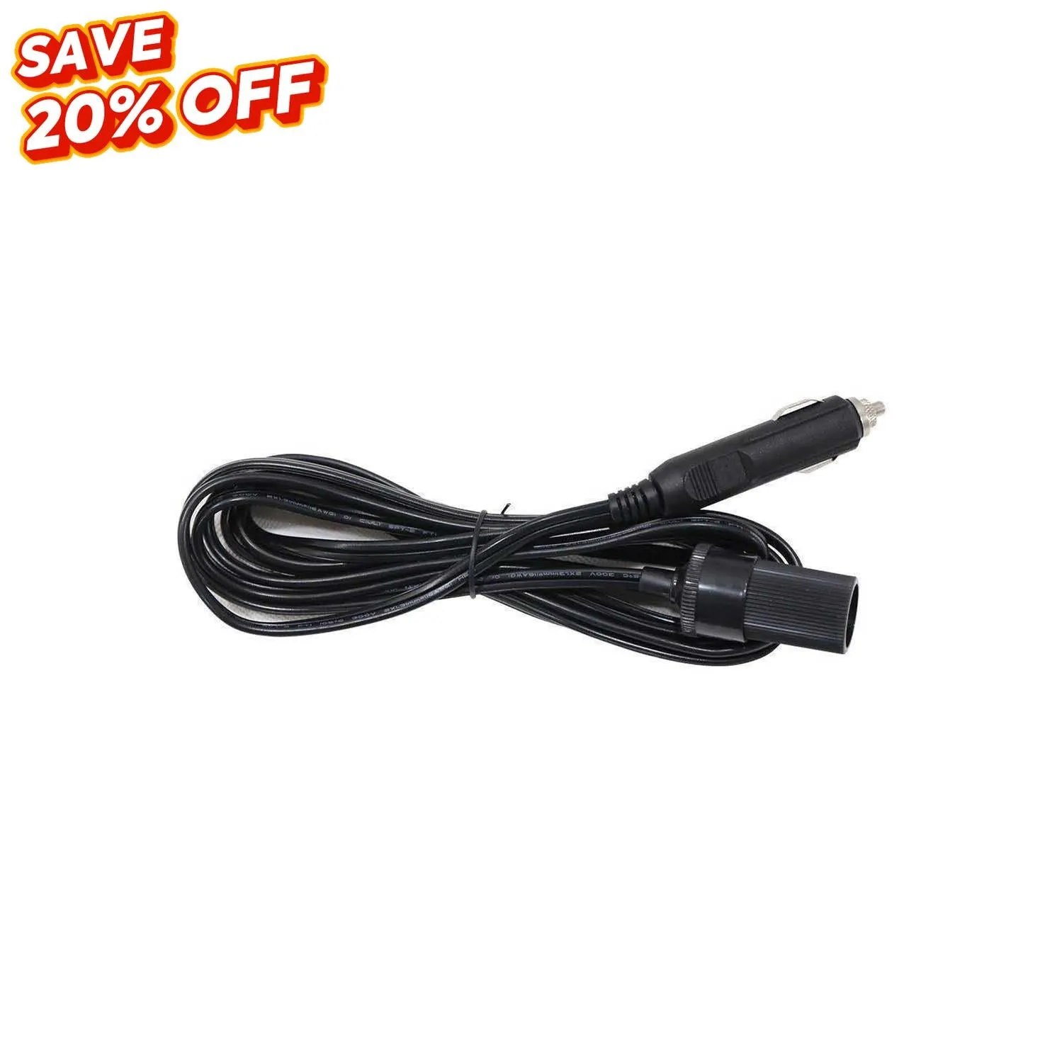 12 Feet Extension DC Cable For Fridge| Ships in Late May