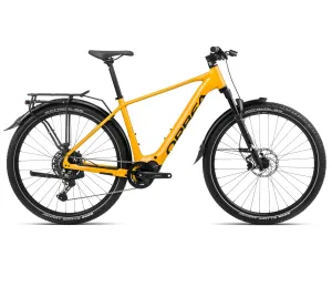 2024 Orbea KEMEN SUV 30 Trekking Urban E-Bikes - X-Large, Mango (Gloss) - Black (Matte)