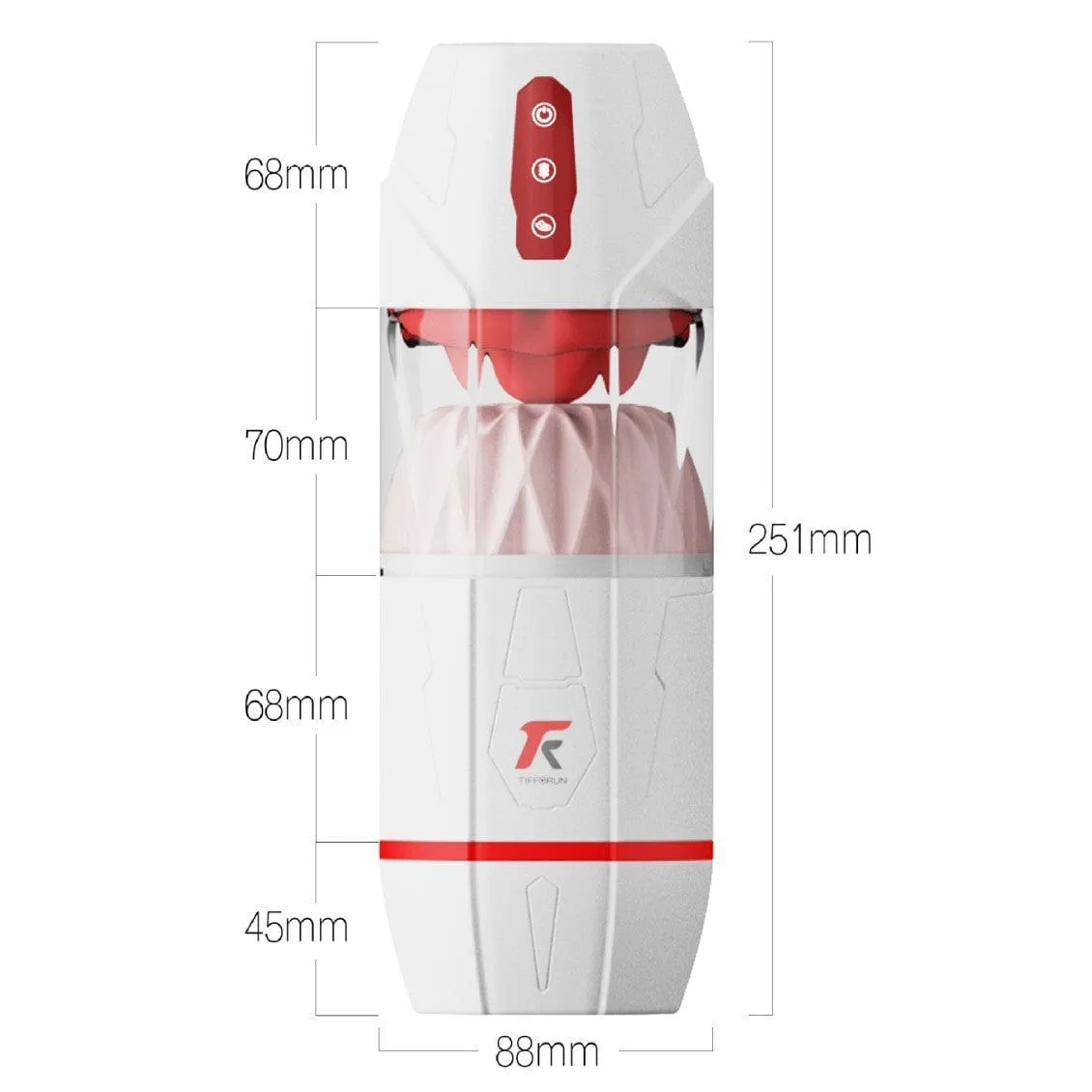 3 In 1 Detachable Fully Automatic Tongue Licking Suction Vibration Male Stroker