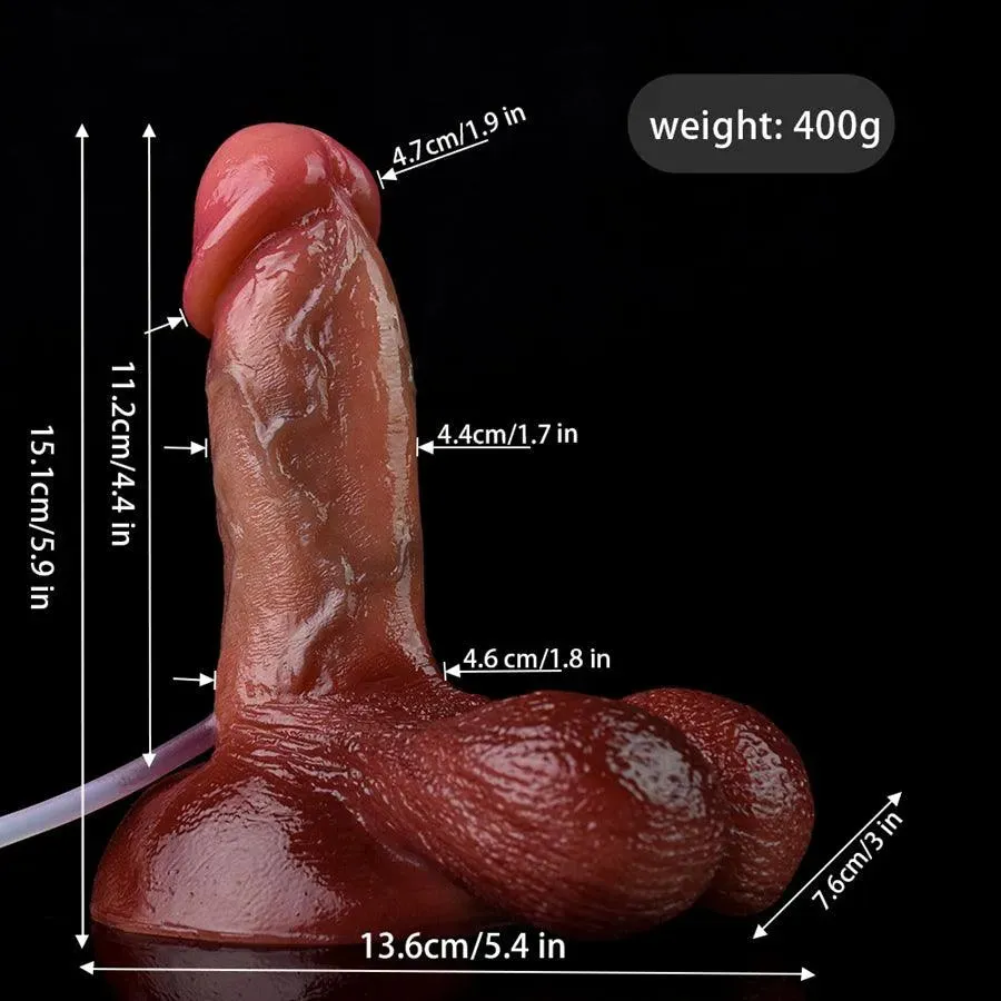 6 Inches Ralistic Ejaculating Dildo