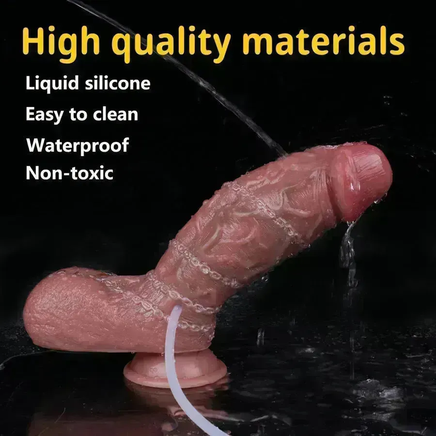 7 Inches Realistic Squirt Dildo