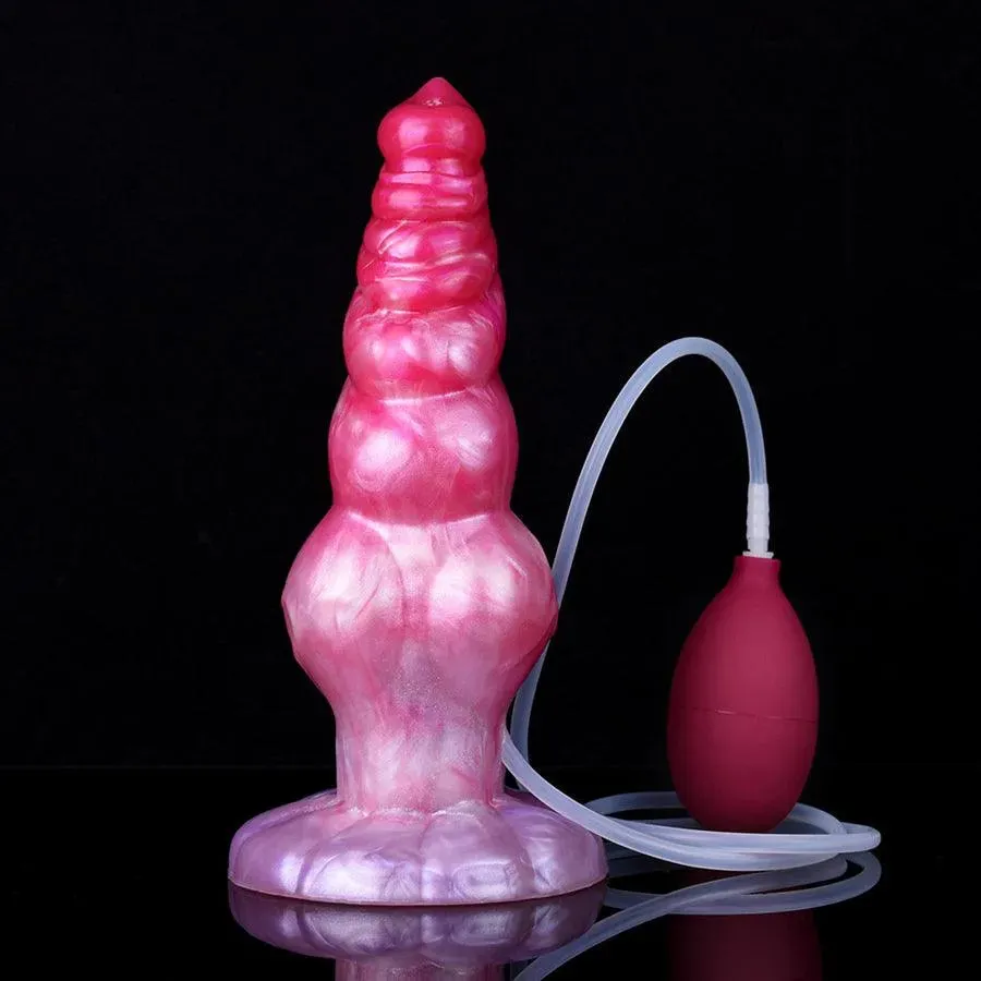 9 Inches Ejaculating Suction Cup Dog Dildo