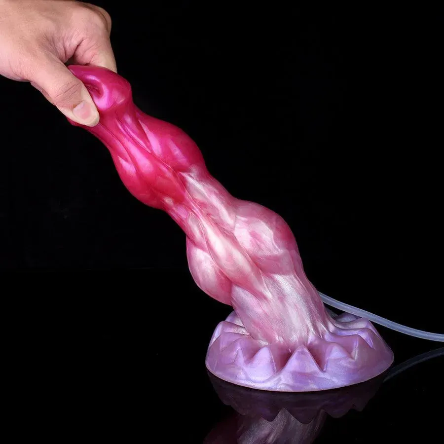 9 Inches Silicone Cumming Dildo for Women