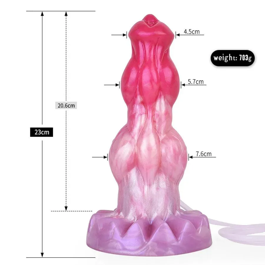 9 Inches Silicone Cumming Dildo for Women