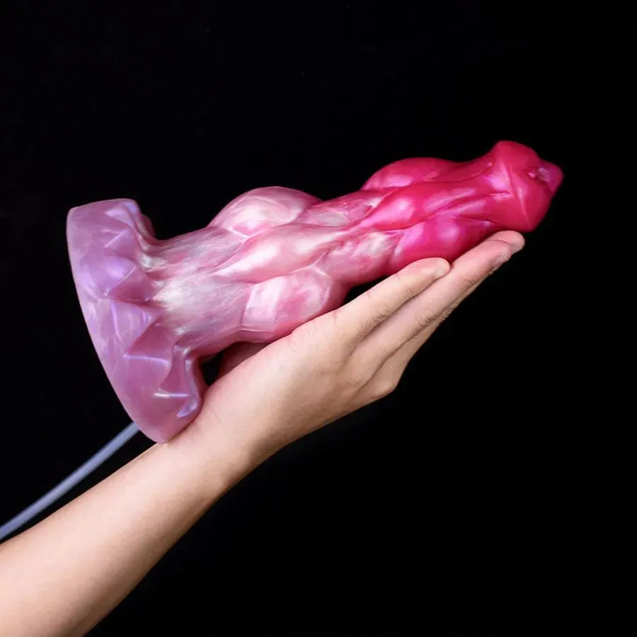9 Inches Silicone Cumming Dildo for Women