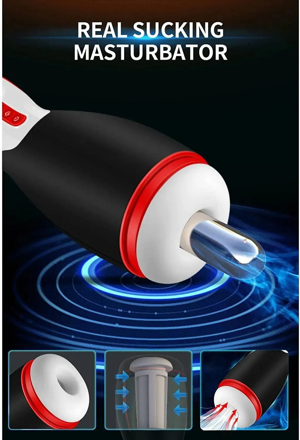 Air Sucking Blowjob Machine Mens Sex Toy