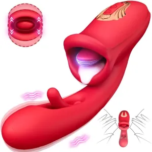 Amara - G Spot Flapping Vibrator with Kissing Function & Vibrating Tongue #Cunnilingus #Girls Playing #Lesbian