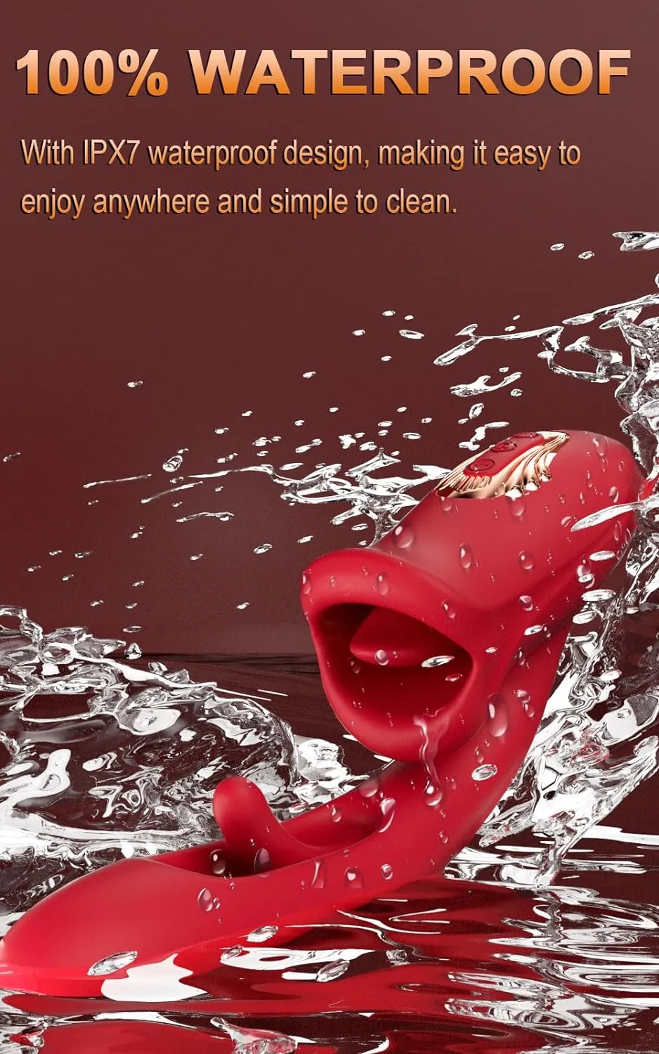 Amara - G Spot Flapping Vibrator with Kissing Function & Vibrating Tongue #Cunnilingus #Girls Playing #Lesbian