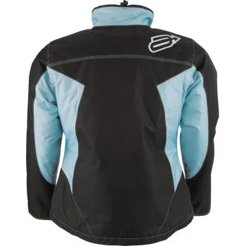 Arctiva Women's Pivot 6 Snowmobile Jacket Black/Blue/Gray
