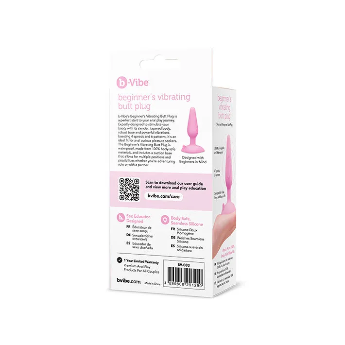b-Vibe Beginner's Vibrating Butt Plug