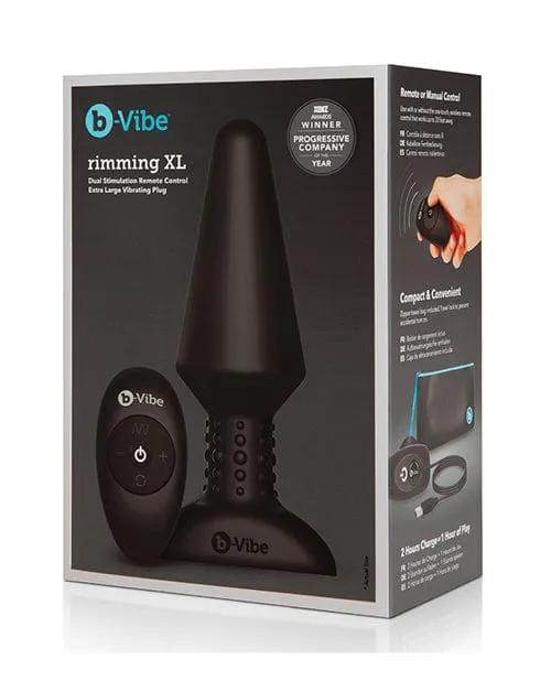 B-Vibe - Rimming Remote Control Anal Plug XL