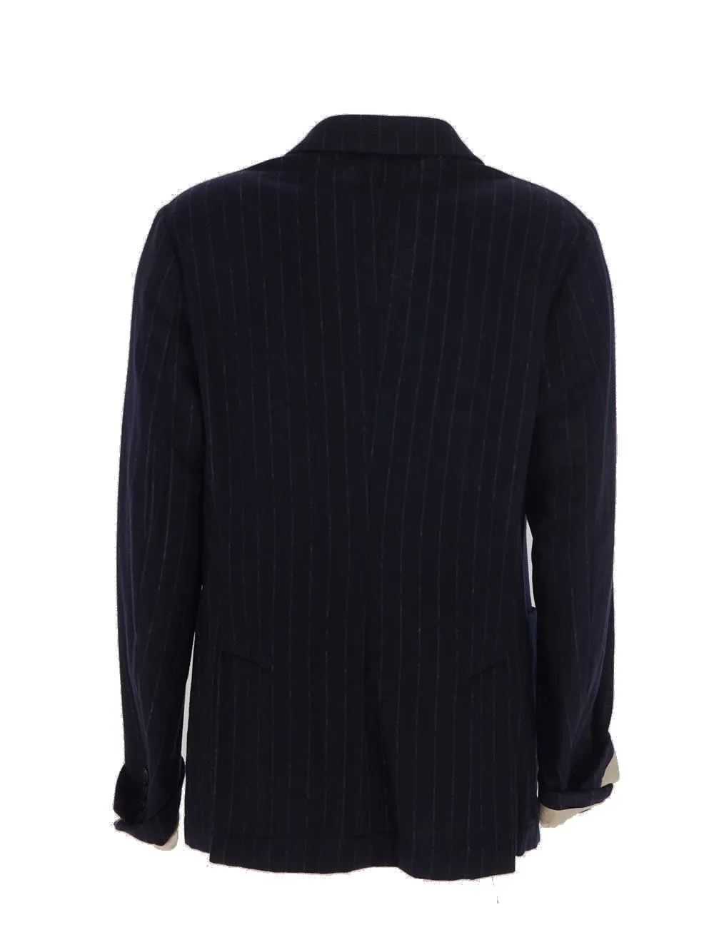 Barena Double-Breasted Striped Blazer