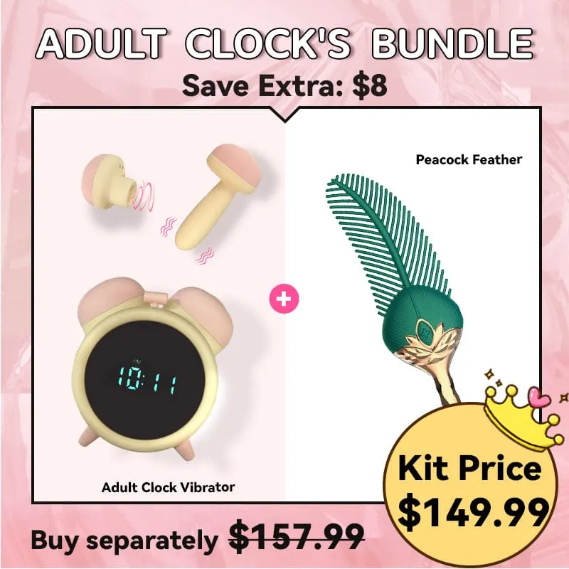 BeYourLover Adult Clock Alarm Sucking Vibrator App Remote Control