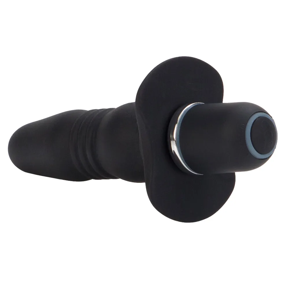 Booty Call Booty Buzz Ribbed Vibrating Anal Probe