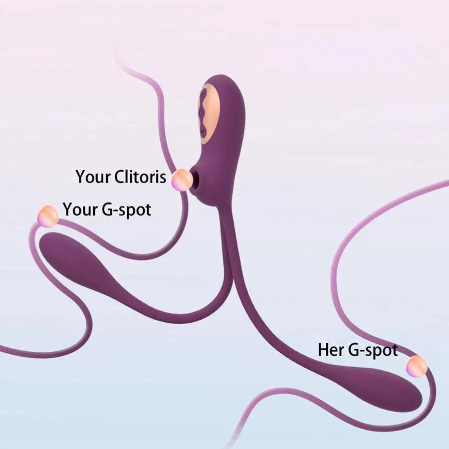 Bunny Ear Multiple Sexual Pleasure Vibrator for Women