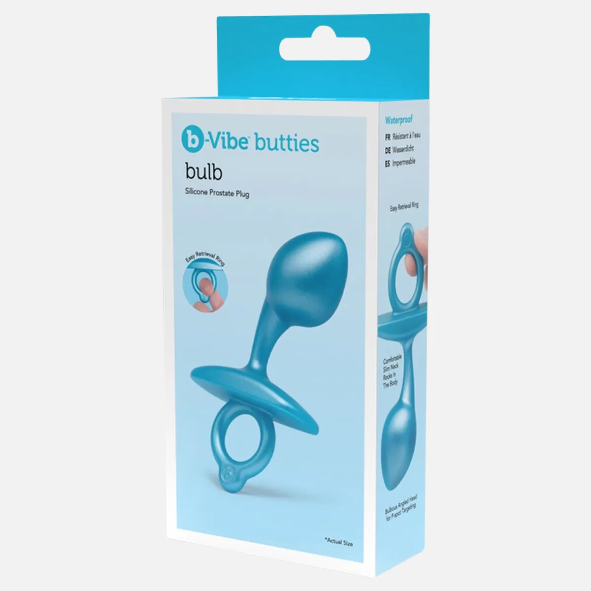 Butties Bounce Silicone Non Vibrating Anal Plug - 2.5
