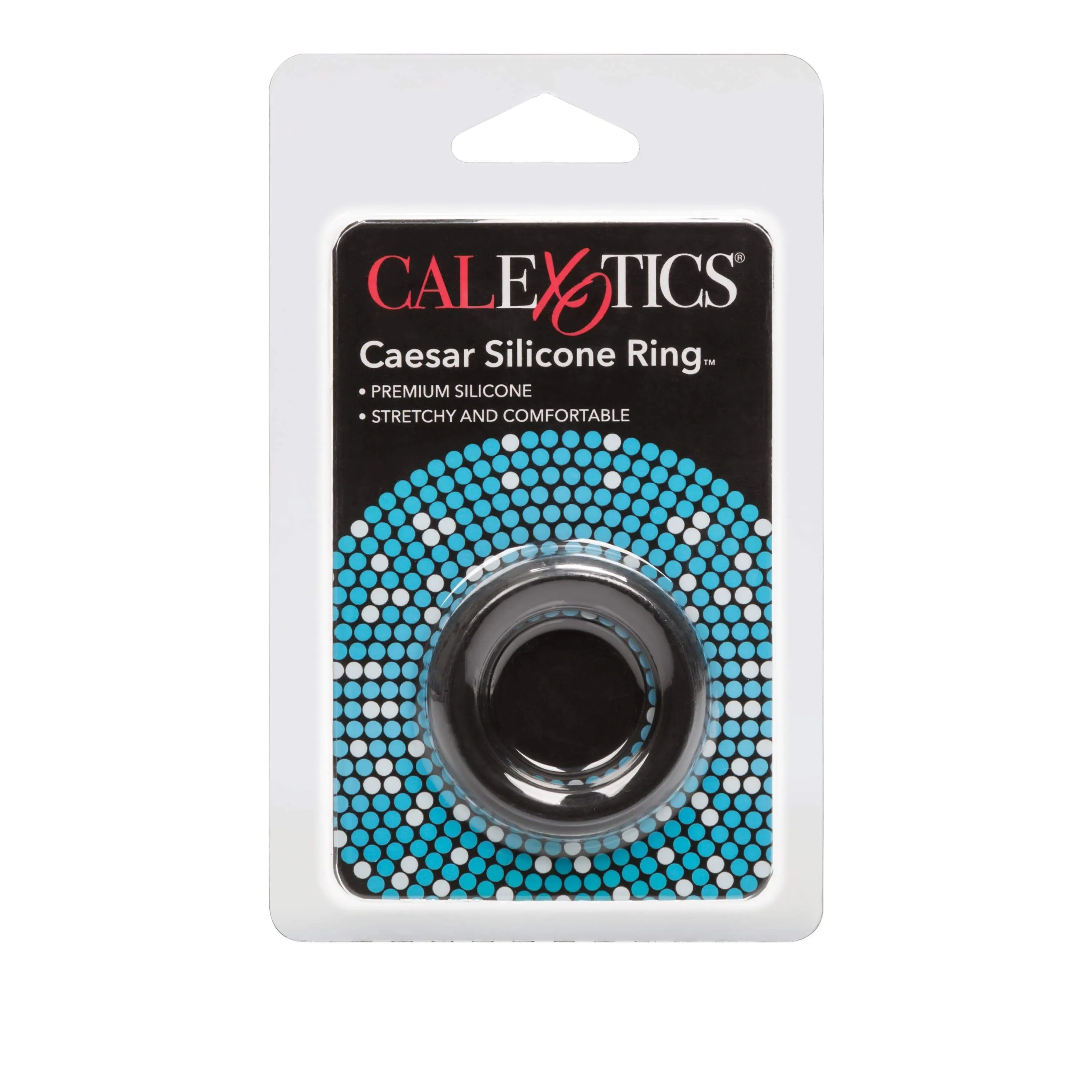 California Exotics - Caesar Silicone Cock Ring (Black)