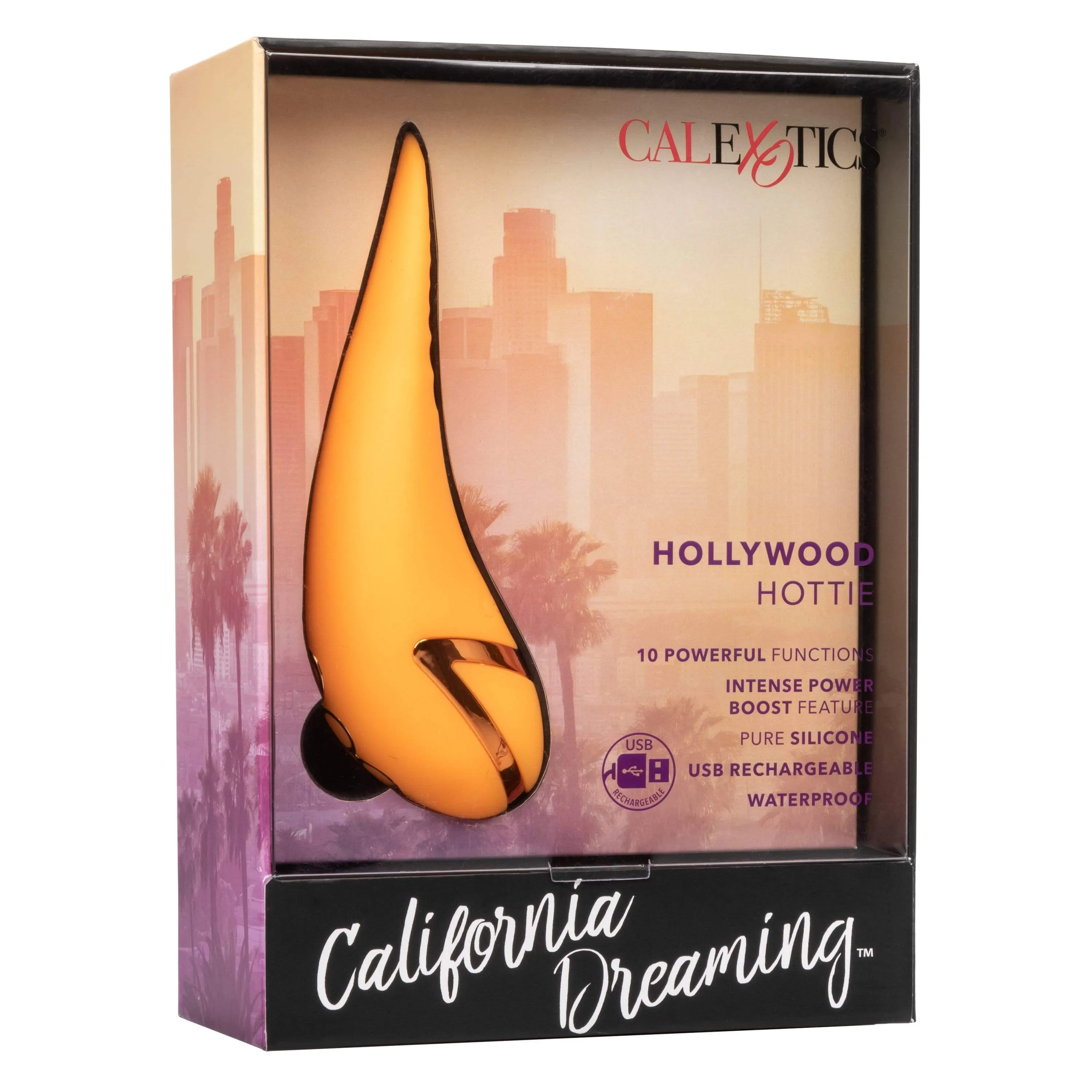 California Exotics - California Dreaming Hollywood Hottie Clit Massager (Yellow)
