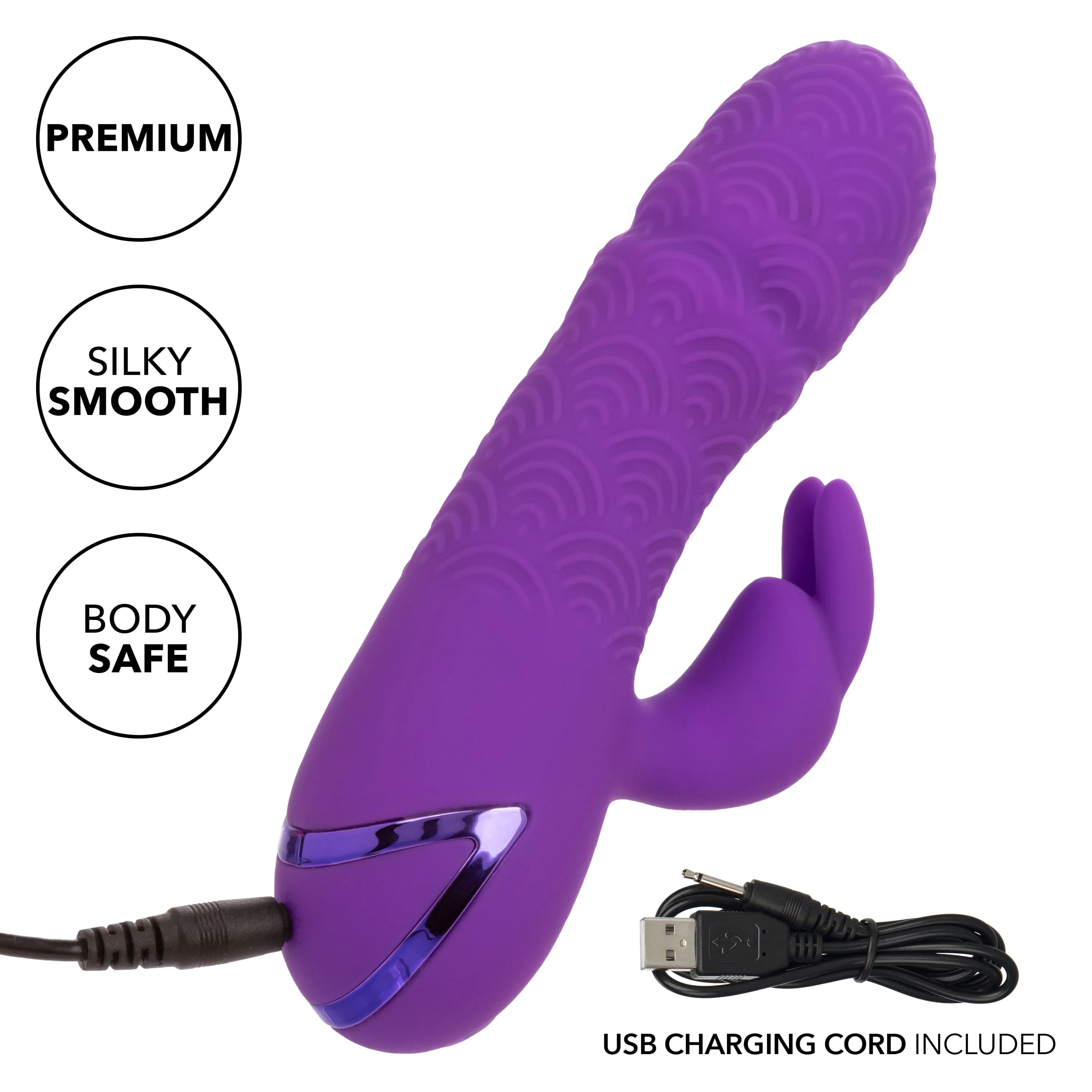 California Exotics - California Dreaming Manhattan Beach Marvel Rabbit Vibrator (Purple)