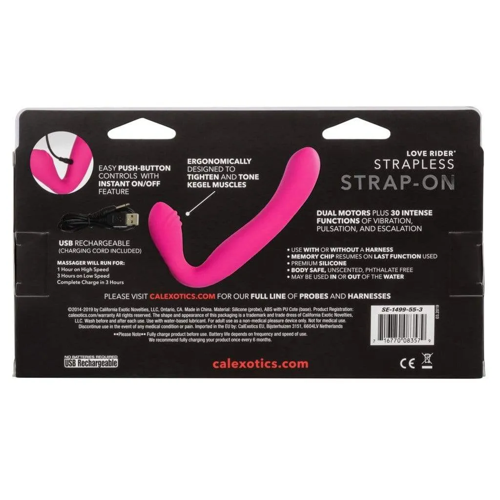 California Exotics - Her Royal Harness Rechargeable Love Rider Strapless Strap On