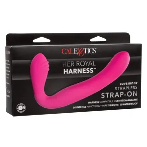 California Exotics - Her Royal Harness Rechargeable Love Rider Strapless Strap On