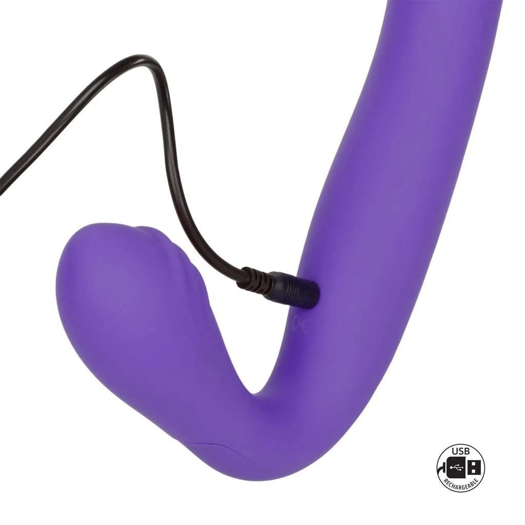 California Exotics - Her Royal Harness Rechargeable Love Rider Strapless Strap On