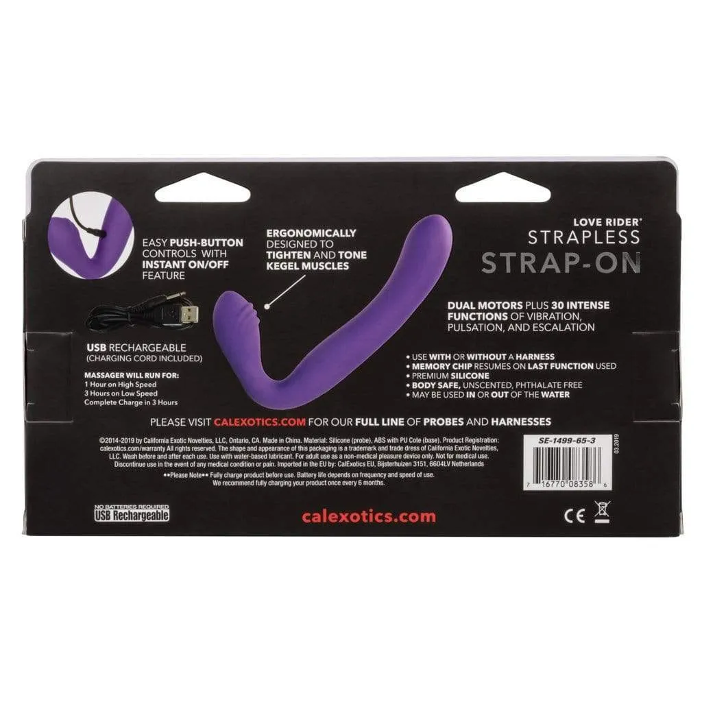 California Exotics - Her Royal Harness Rechargeable Love Rider Strapless Strap On
