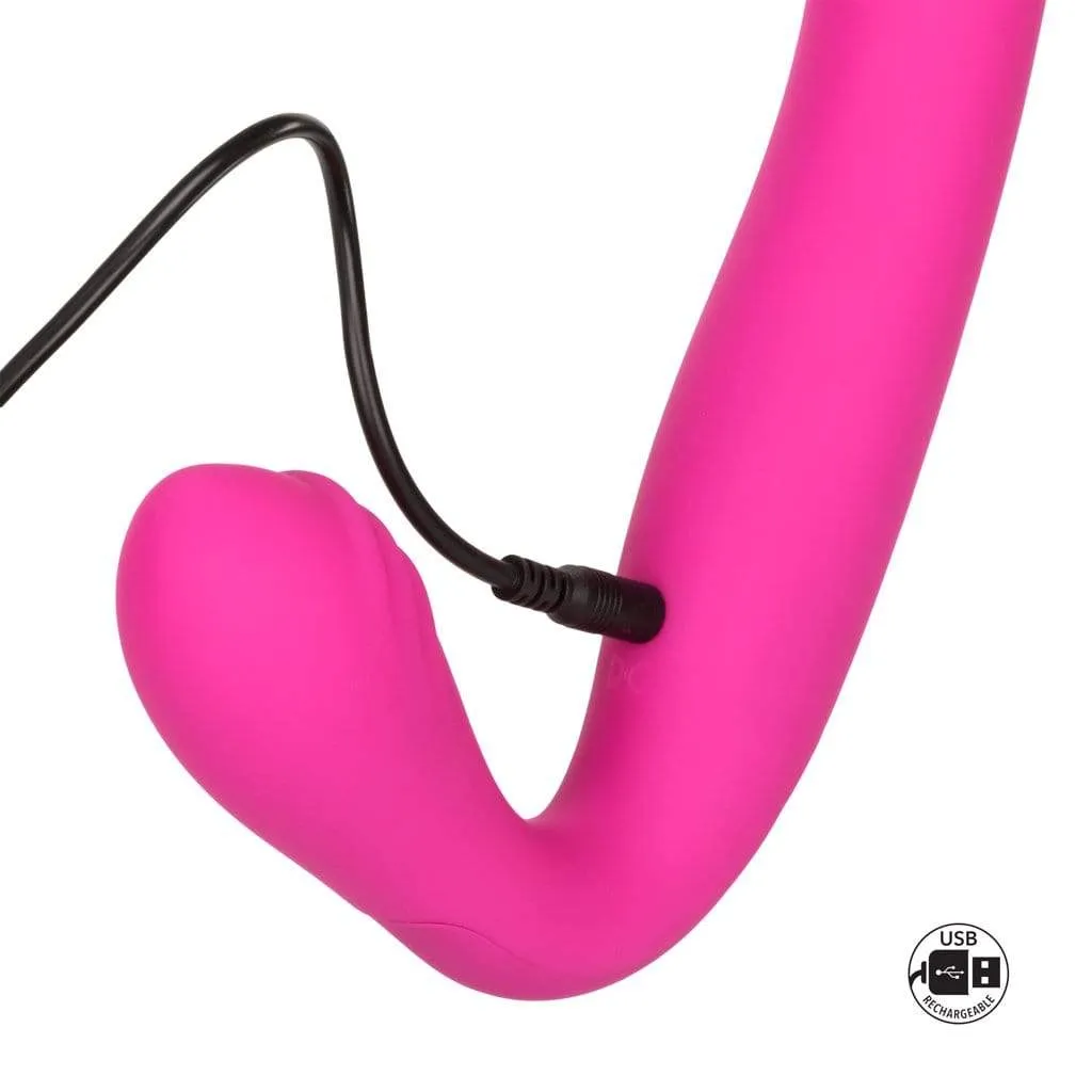 California Exotics - Her Royal Harness Rechargeable Love Rider Strapless Strap On