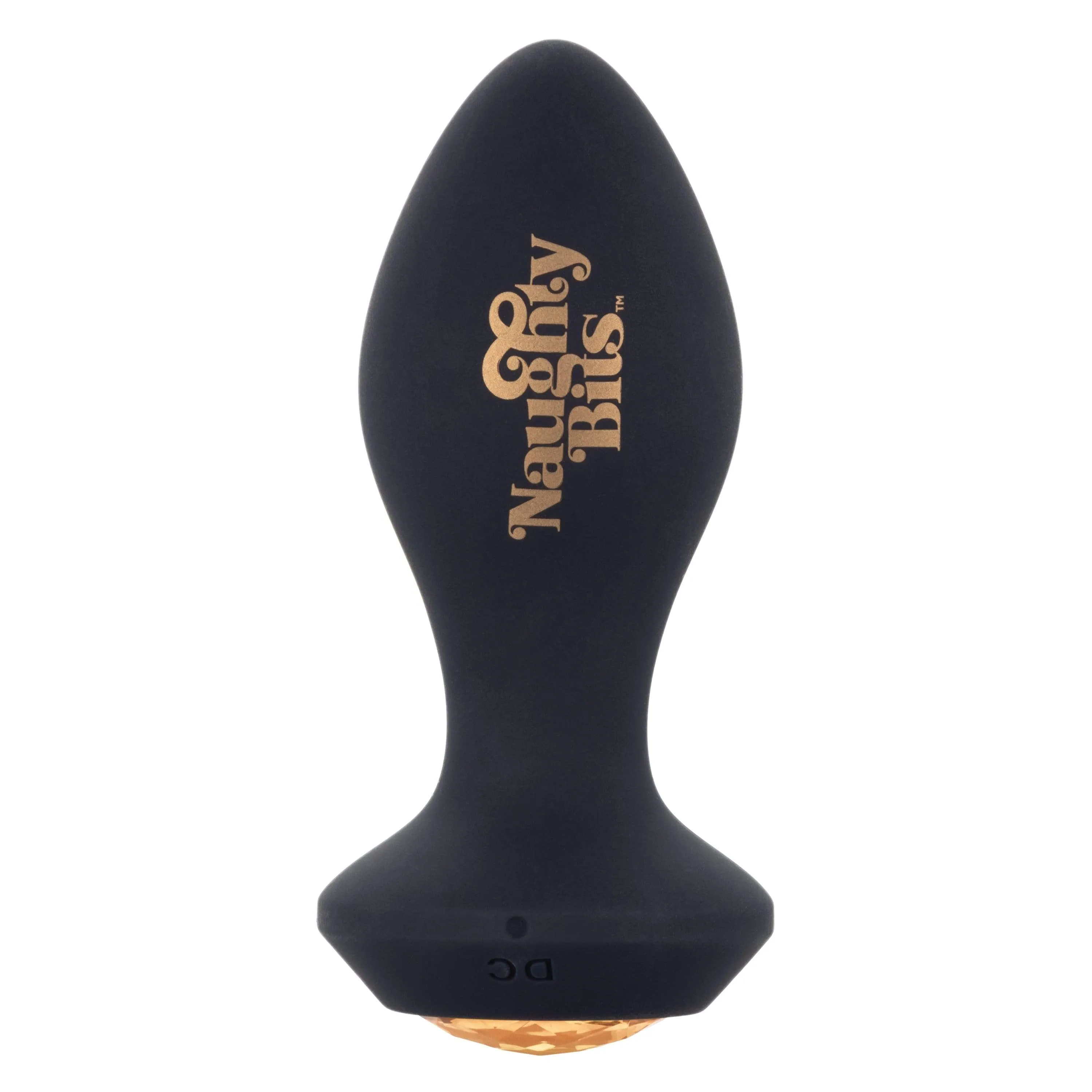 California Exotics - Naughty Bits Shake Your Ass Petite Vibrating Butt Plug (Black)