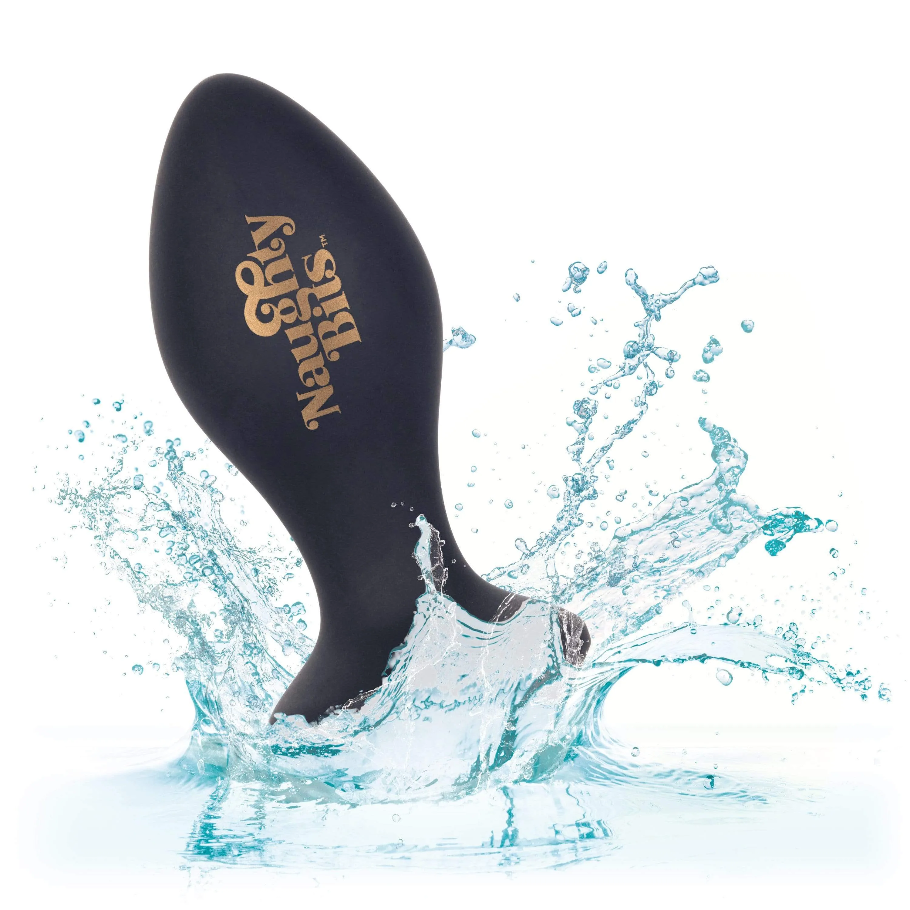 California Exotics - Naughty Bits Shake Your Ass Petite Vibrating Butt Plug (Black)