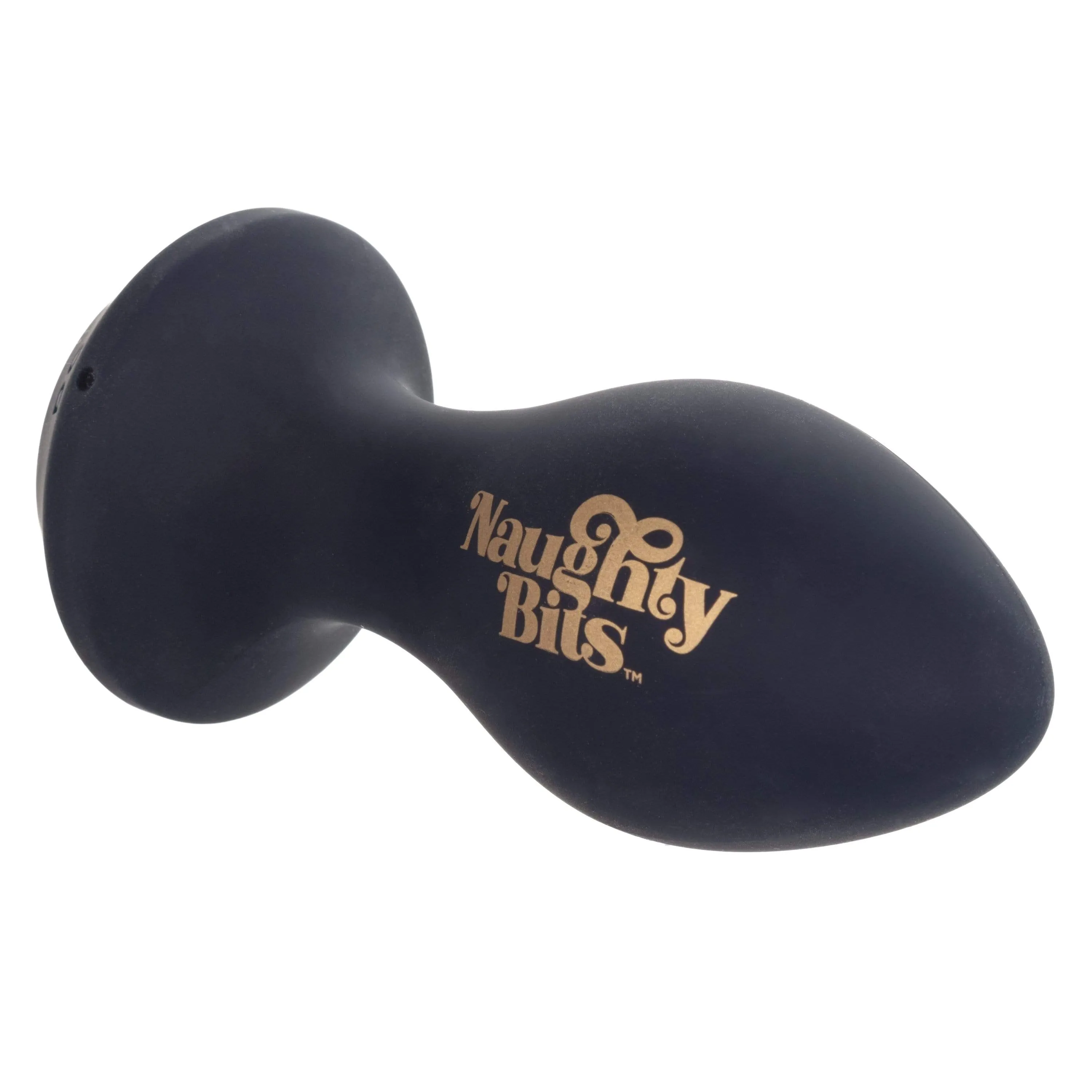 California Exotics - Naughty Bits Shake Your Ass Petite Vibrating Butt Plug (Black)