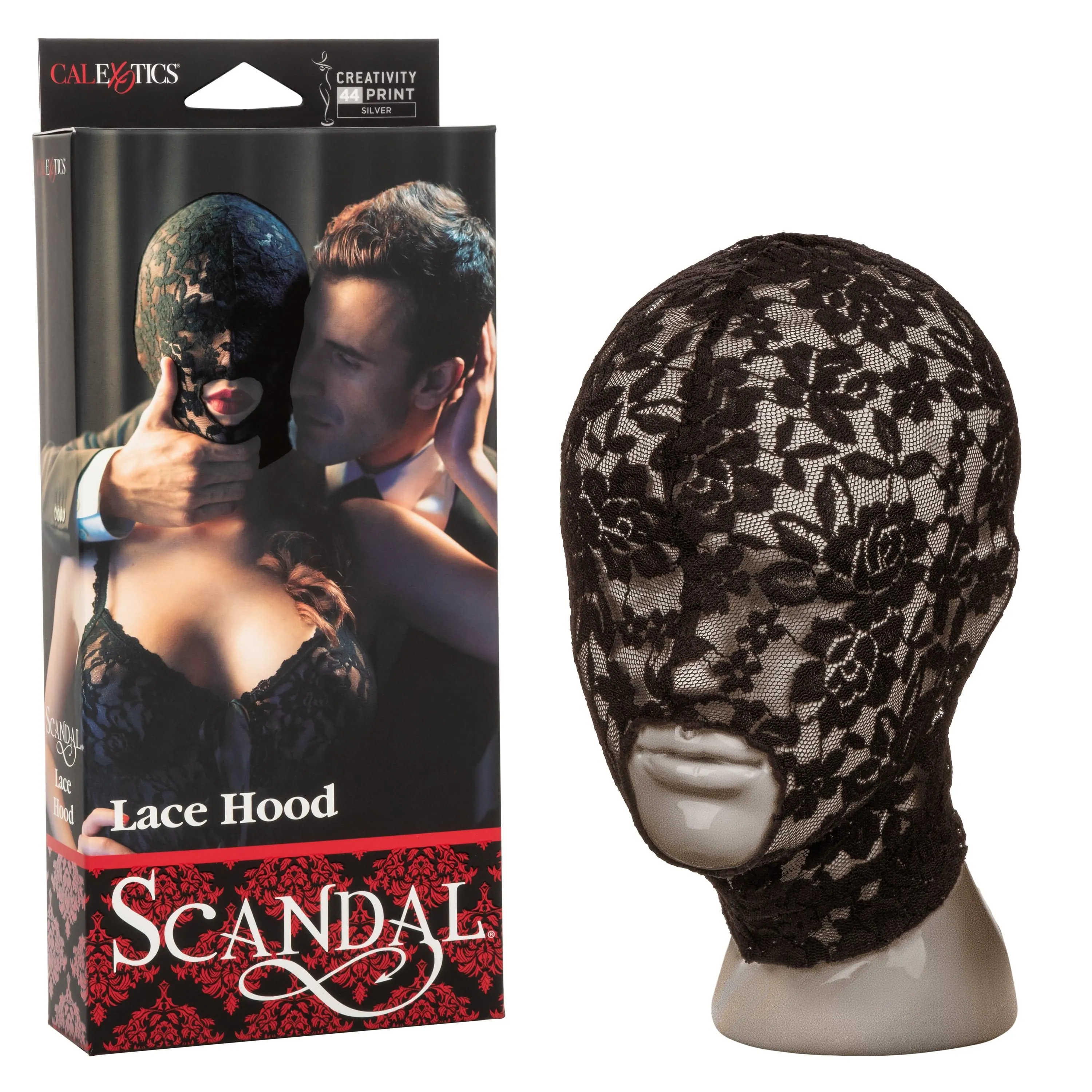California Exotics - Scandal Lace Hood (Black)
