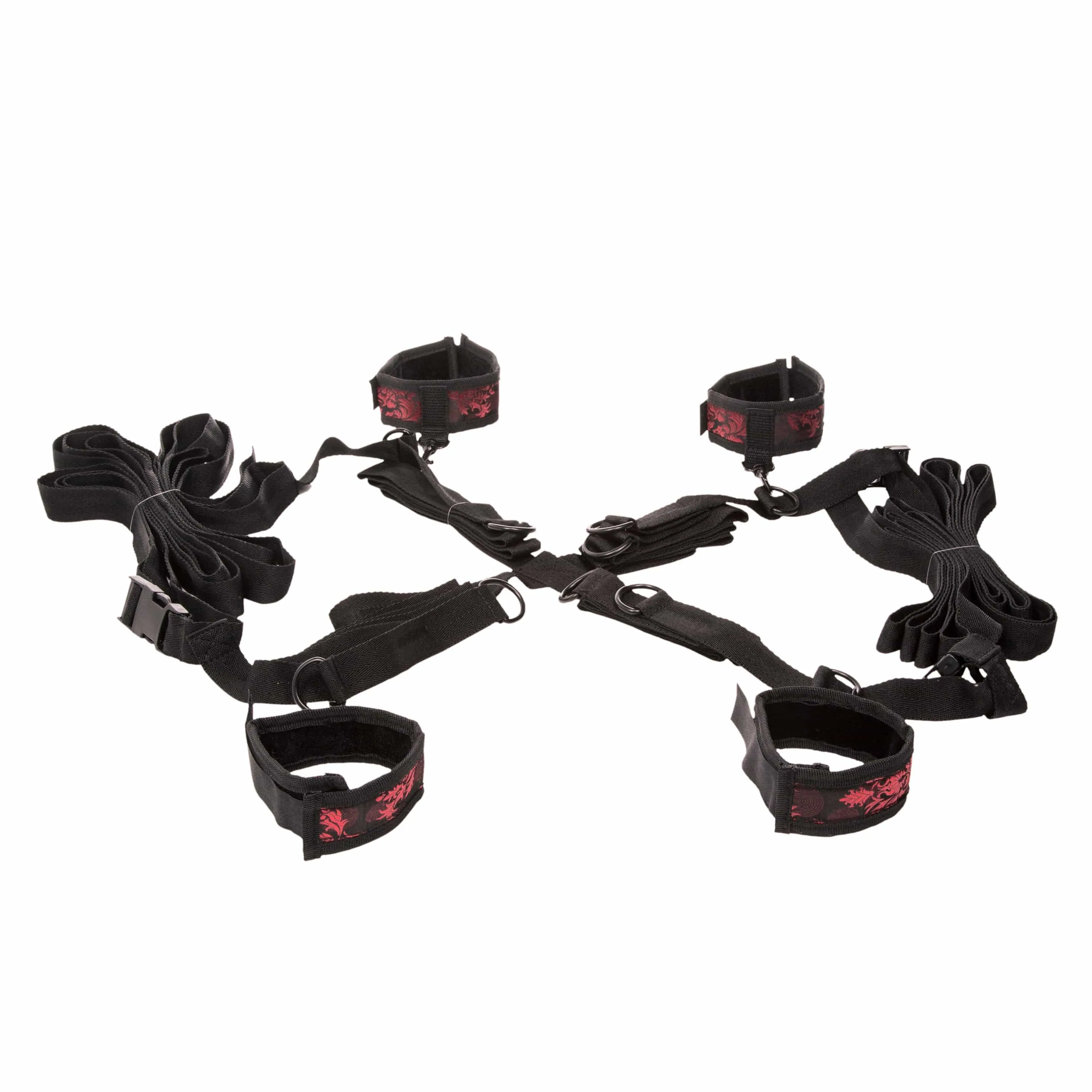 California Exotics - Scandal Over the Bed Cross Restraints (Black)