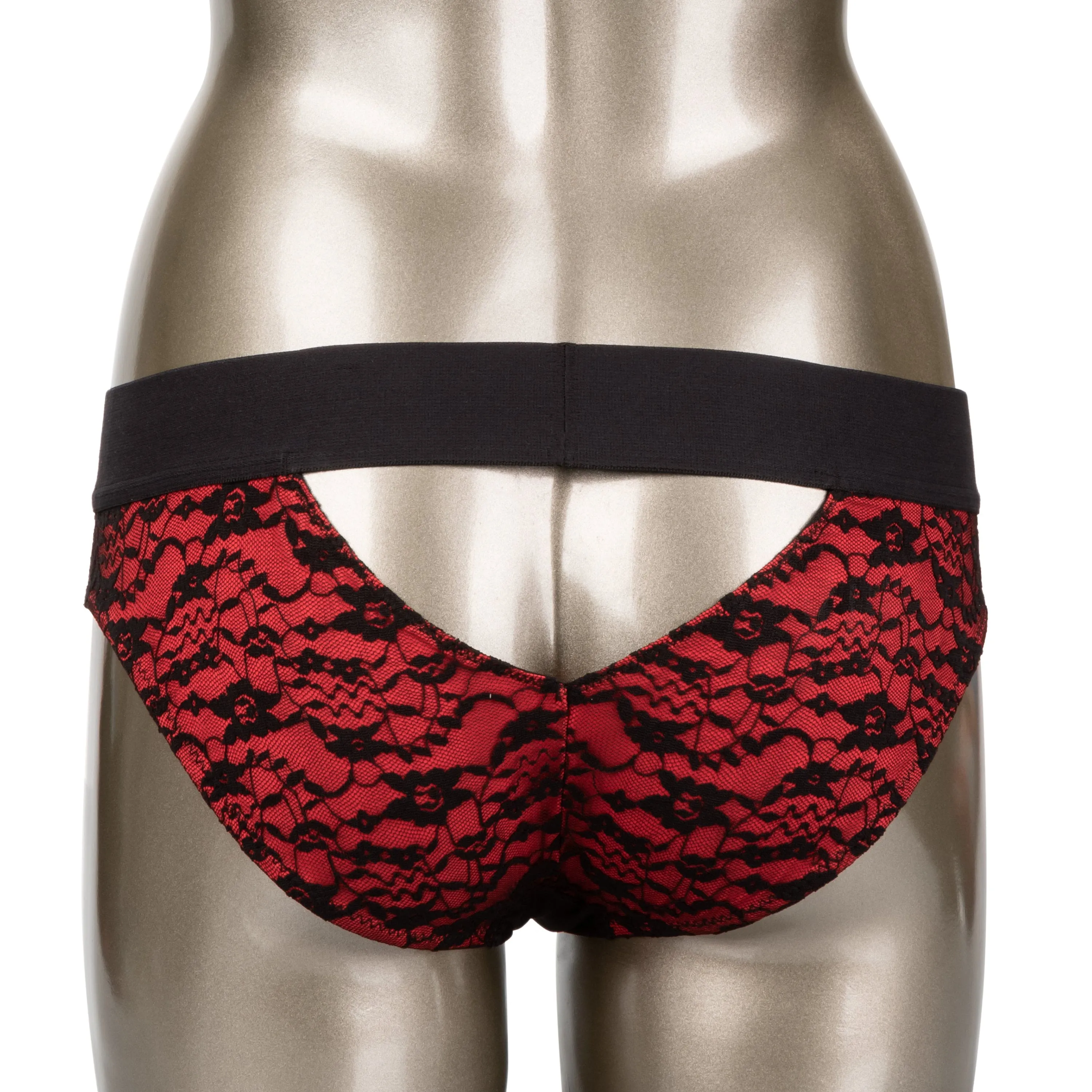 California Exotics - Scandal Pegging Panty Set Strap On Harness with Dildo 5"