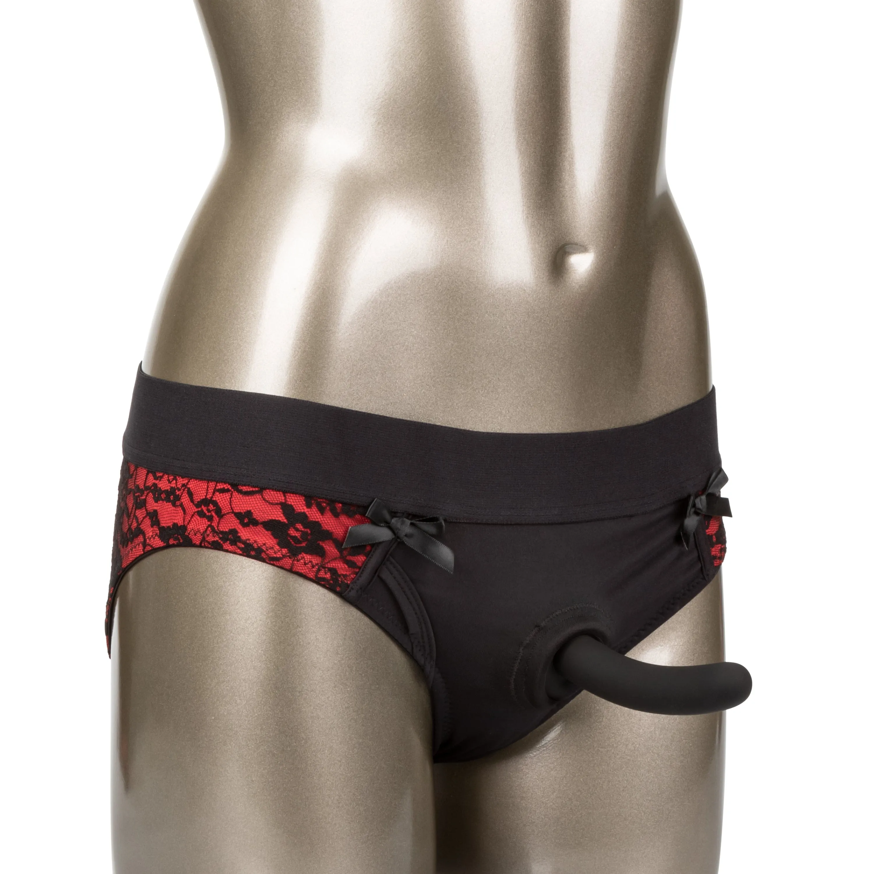 California Exotics - Scandal Pegging Panty Set Strap On Harness with Dildo 5"
