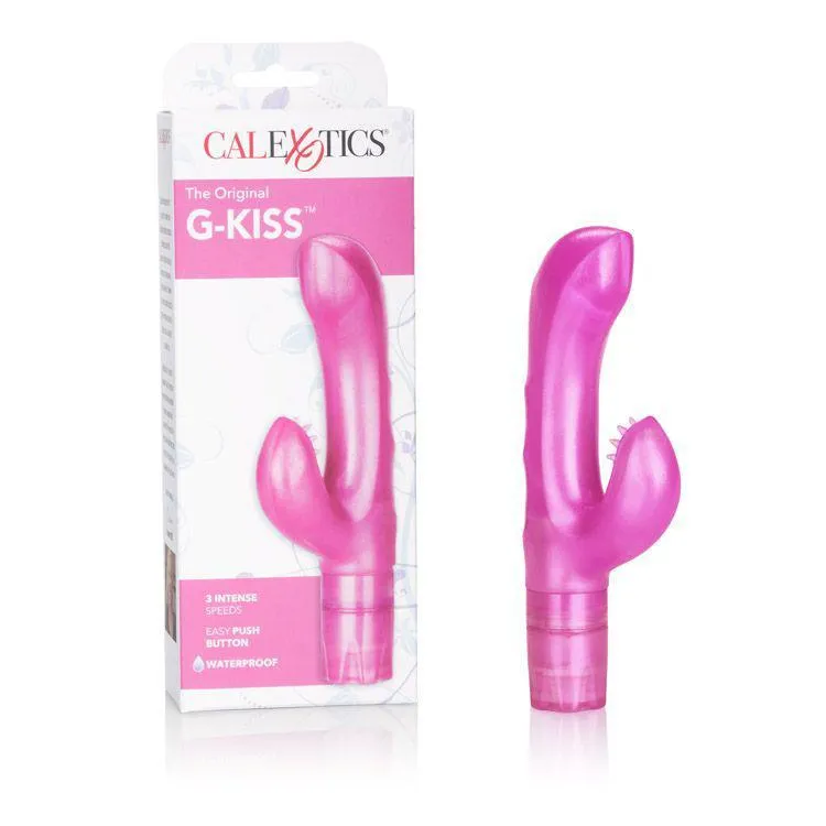 California Exotics - The original G Kiss Rabbit Vibrator (Pink)