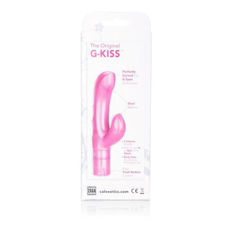 California Exotics - The original G Kiss Rabbit Vibrator (Pink)