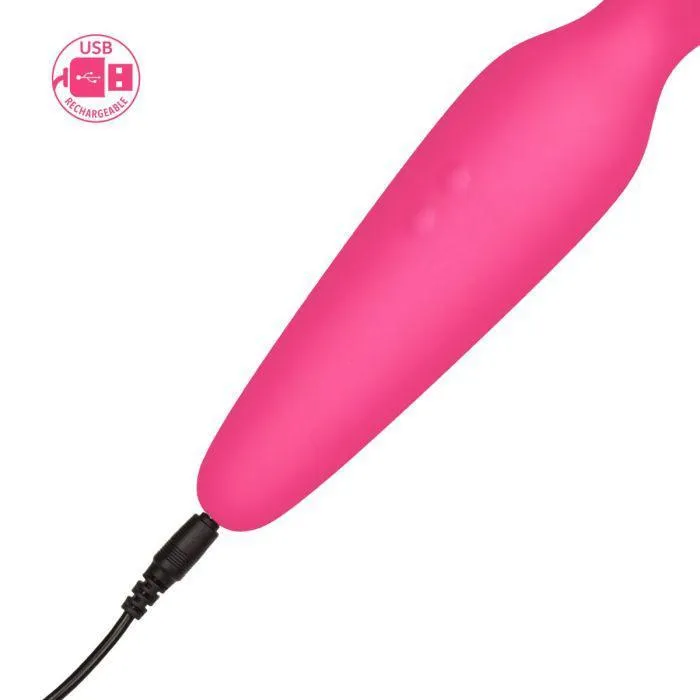 California Exotics - Utopia Rechargeable Vibrating Massage Wand (Pink)