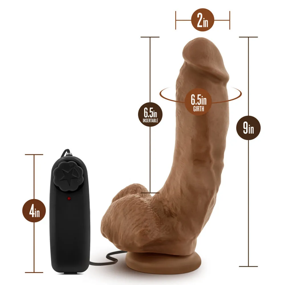 Coverboy The Boxer Realistic Vibrating 9" Dildo With Remote