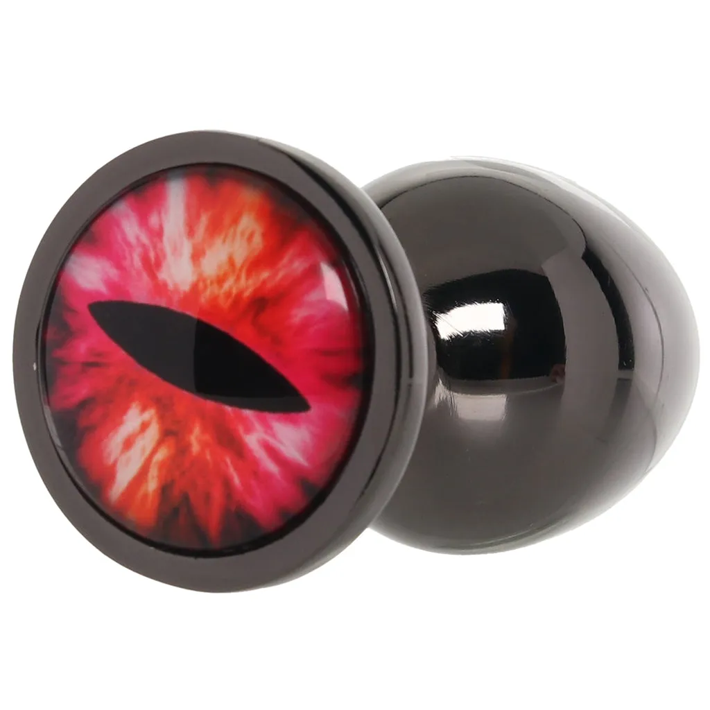 Creature Cocks Sinister Eye Metal Butt Plug in Large