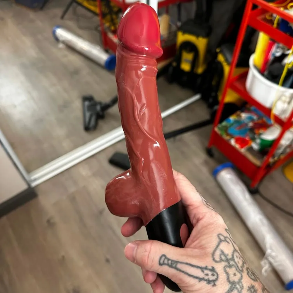 Darling Vibe 9.8" Realistic Dildos Sex Machine with 7 Thrusting & 7 Vibration Modes