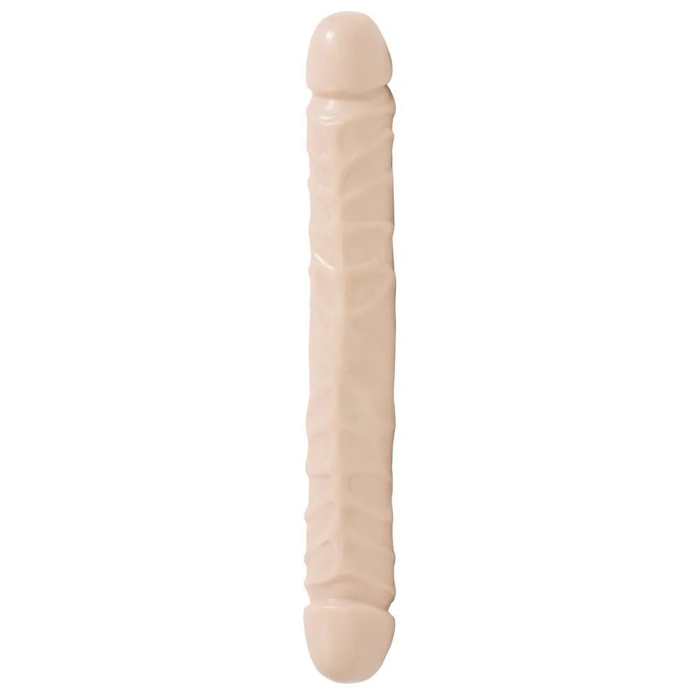 Doc Johnson Jr. Veined 12" Double Header Dildo