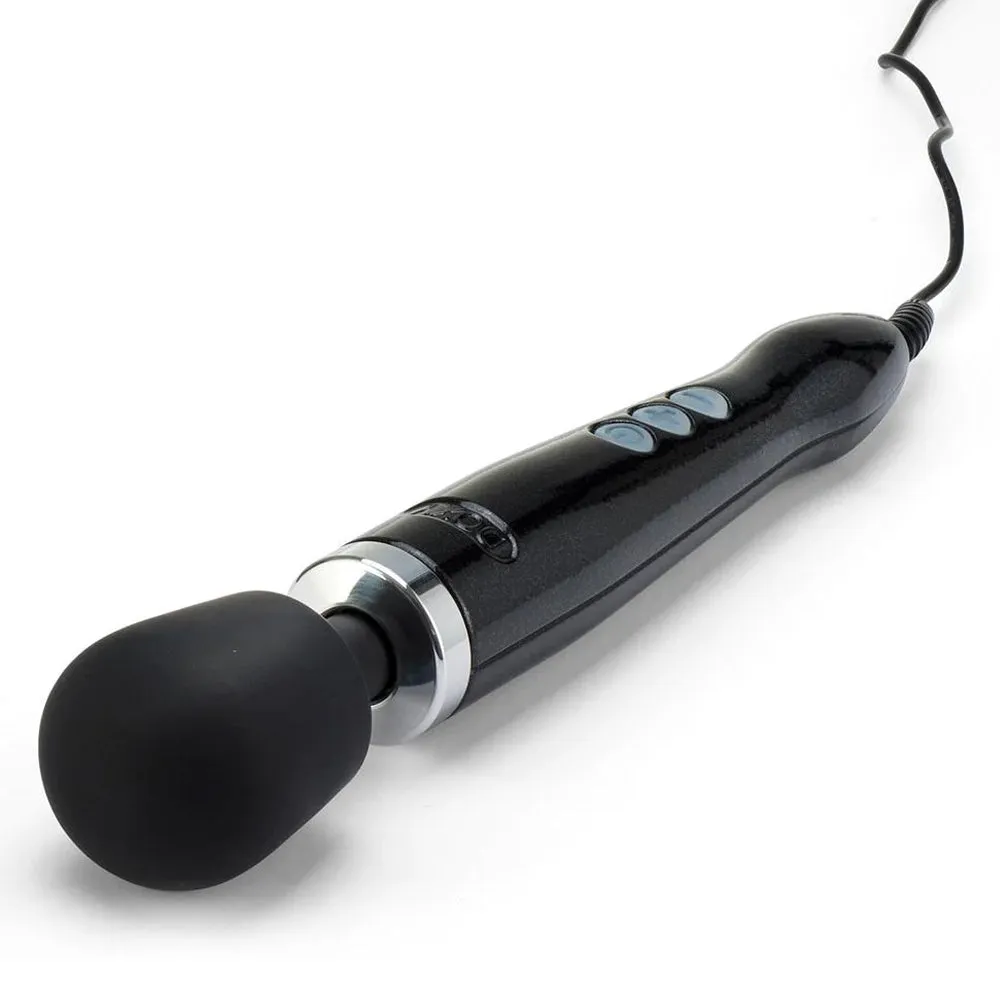 Doxy Die Cast Solid Metal Plug-In Vibrating Wand Massager