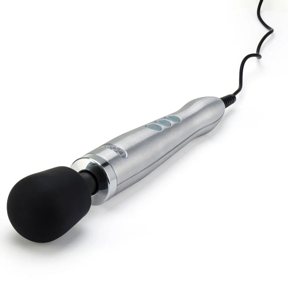 Doxy Die Cast Solid Metal Plug-In Vibrating Wand Massager