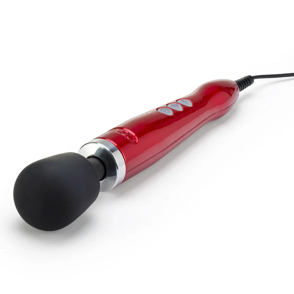 Doxy Die Cast Solid Metal Plug-In Vibrating Wand Massager