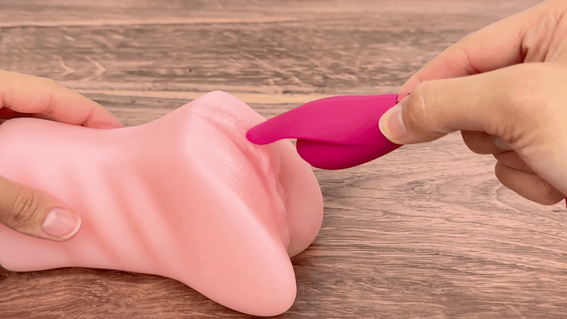 Dual-Action Fluttering Air Pulse Clit Stimulator