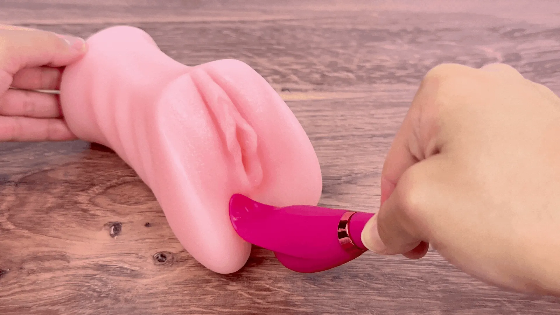 Dual-Action Fluttering Air Pulse Clit Stimulator