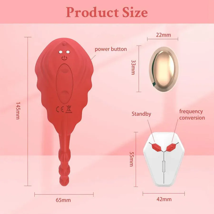 Dual Control Vibrating Panty Sex Toy