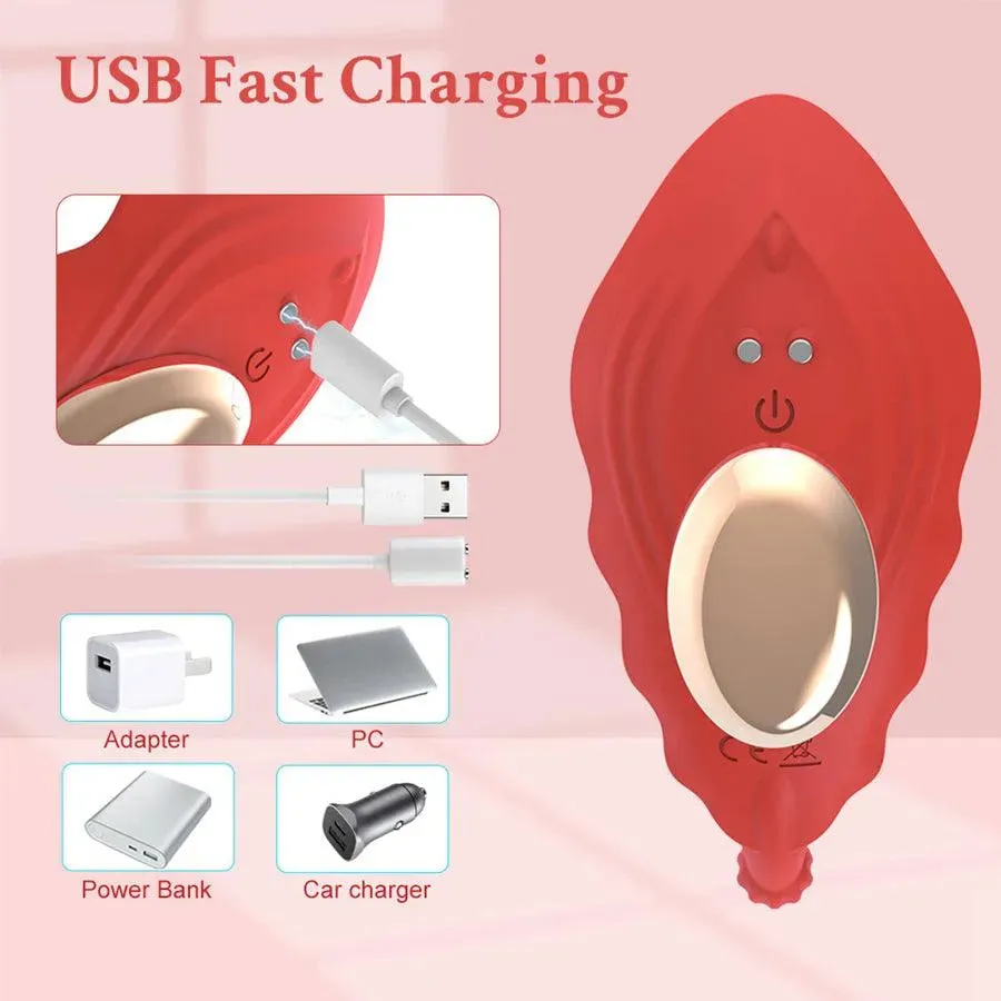 Dual Control Vibrating Panty Sex Toy